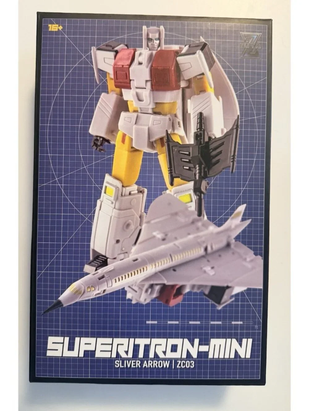 Transformation toys Zeta toys ZETA ZC-03 Sliver Arrow Figure INCOMPLETE